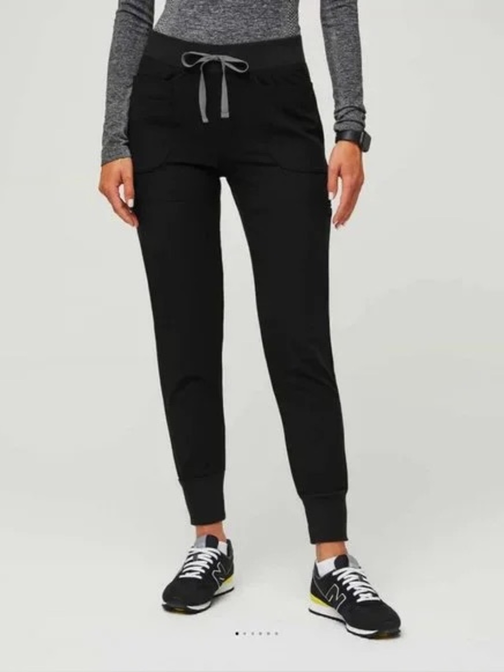 RARE Figs Nepal Joggers Black XS Petite Scrub Pant